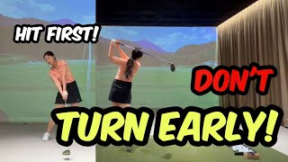 Stop Turning Early! Do THIS For Perfect Impact Stop Turning Early! Do THIS For Perfect Impact