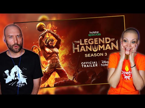 Legend of HANUMAN Season 3 Trailer REACTION and REVIEW by foreigners