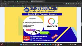 Buy Verified Payoneer Accounts