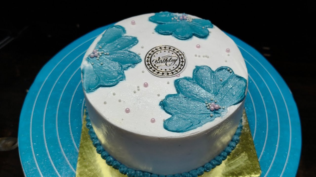 BUTTERSCOTCH CAKE II DESIGN II BIRTHDAY CAKE II 🎂🎂II AESTHETIC DESIGN II NEW DESIGN II 🎂🎂 II 