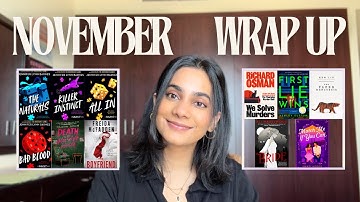 the 11 books i read in november 2024 // a reading wrap up