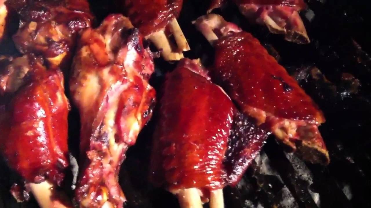 Smoke Turkey Legs And Wings YouTube