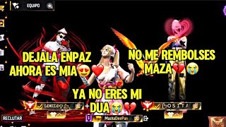 Mi nueva dua me traiciona con su mejor amigo😞 y le llego este rembolso y pide perdon🤡