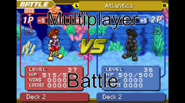 Kingdom Hearts: Chain of Memories multiplayer PvP gameplay