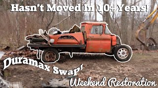 Saving 1963 Chevy From It&#39;s Grave! - Weekend Restoration