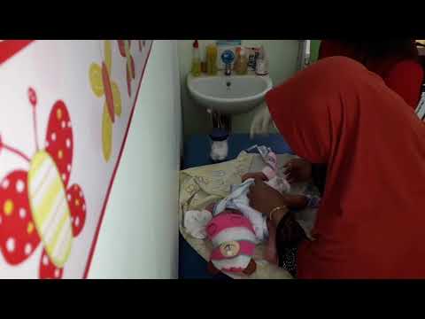 Vlog #Imunisasi pertama my princes