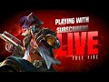 Free fire live custom room giveaway !FF LIVE TEAM CODE GIVEAWAY FF LIVE GIVEAWAY DJ ALOK FF LIVE