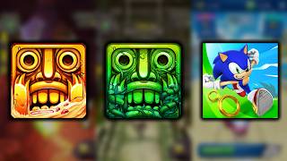 Temple Run 2 Blazing Sands Vs Temple Run 2 Lost Jungle Vs Sonic Dash game play Android ios screenshot 4