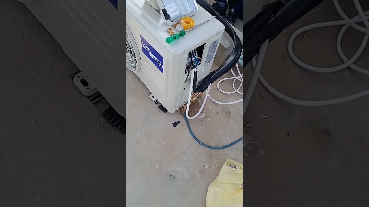 1.5 TR split super general split type air conditioner 220-240v~50hz, 1ph R410a refrigerant today fix