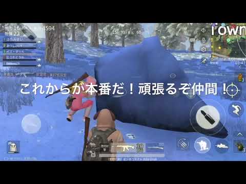 【荒野行動】敵と和解したったww仲間1人増えましたww