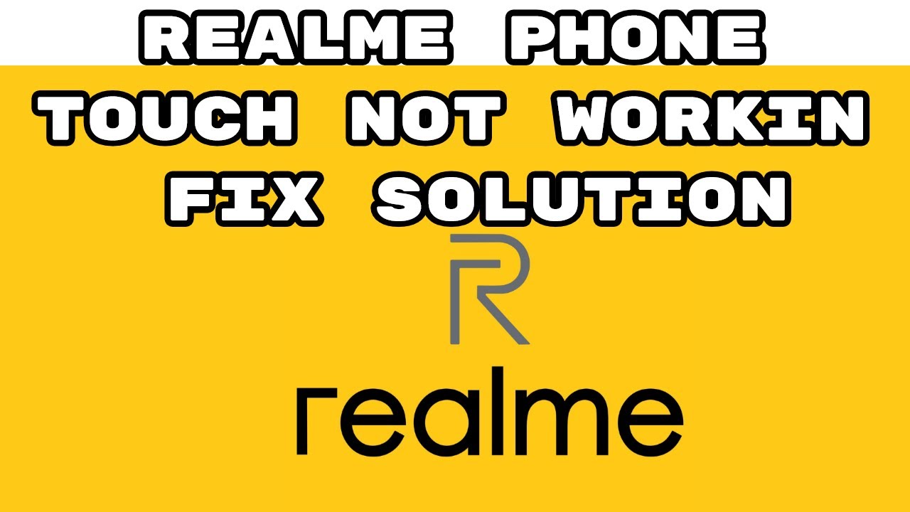 Realme All Mobile Touch Not Working Fix Solution - YouTube
