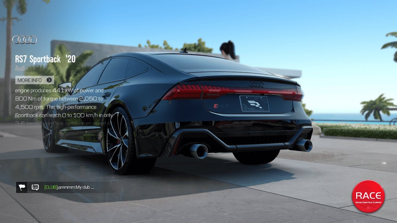 Racing Master PC | Audi RS7 Sportback '20 | Sports Class Solo Ranked