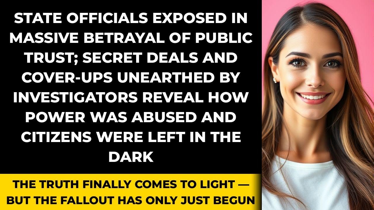 Breaking News: Shocking State Scandal Uncovered in Government Investigation