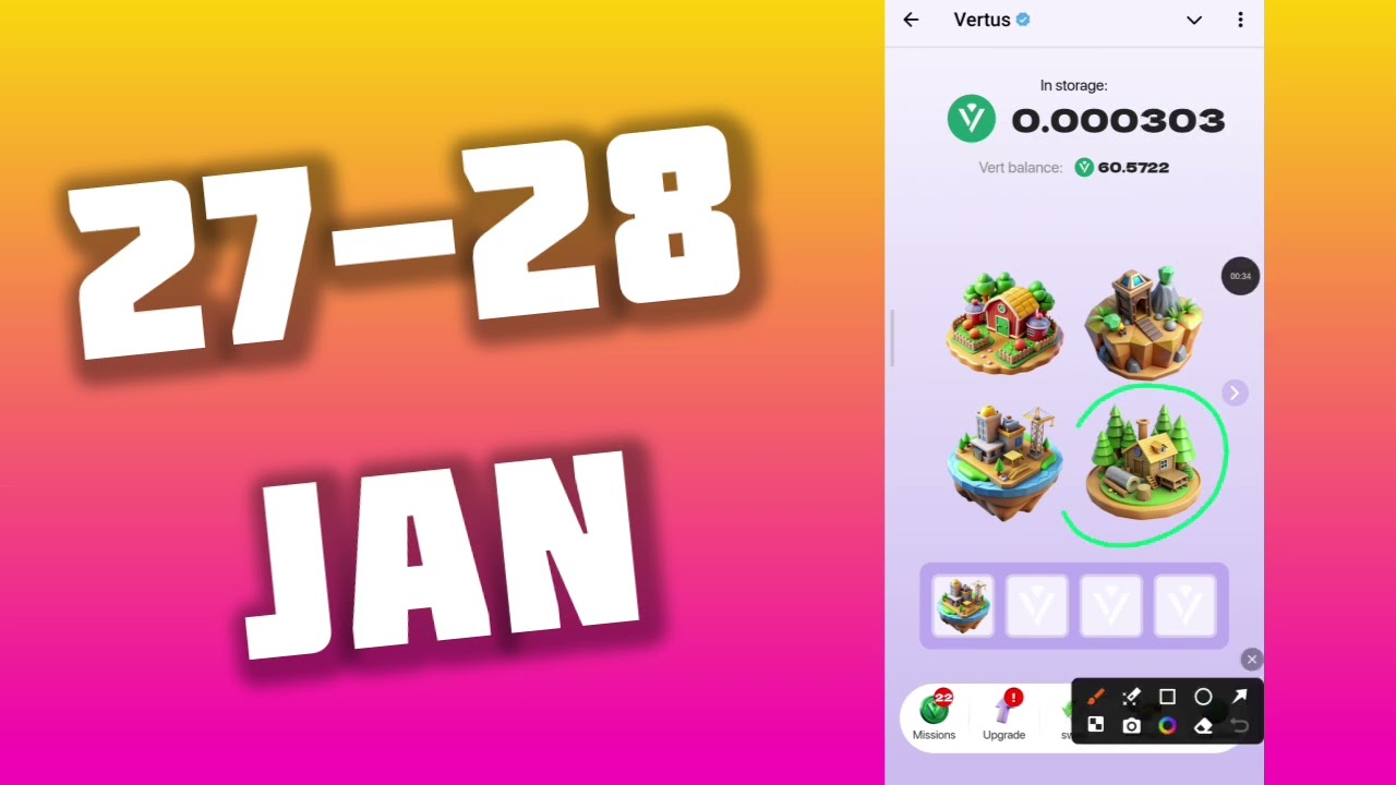 Vertus Daily Combo 27 - 28 January | Vertus Daily Combo Today | AGP | 