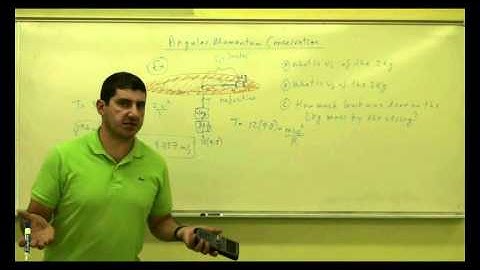 Angular Momentum Conservation Example 2 Part 1.avi