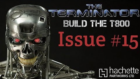 Build the terminator issue 15 - side of the head and another finger
