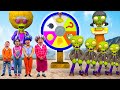 Scary Teacher 3D vs Squid Game Play Lucky Spin Challenge Using Objects To Hit Zombie Nick Winning