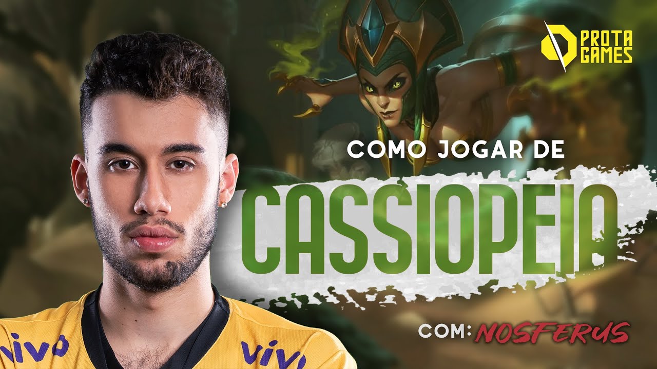 COMO JOGAR DE CASSIOPEIA TUTORIAL DE RUNAS, BUILDS, COMBOS E