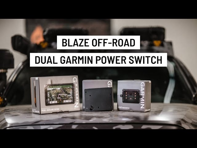 Dual Garmin PowerSwitch Setup | Blaze Off-Road - YouTube