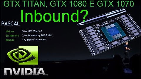 Nvidia Announces GTX 1080 and GTX 1070 (Not)