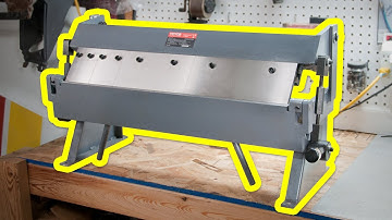 Vevor 24" Box and Pan Sheet Metal Brake - Demo, Test & Review
