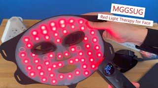MGGSUG Red Light Therapy for Face, many modes and vibration! #therapy #facecare #skincare