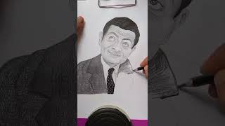 menggambar sketsa wajah seorang aktor komedi #drawing #sketch #face #artwork #art #painting #pencil
