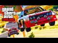 GTA 5 Stunt Race LIVE 🏎️🔥 | Crazy Jumps &amp; Epic Crashes