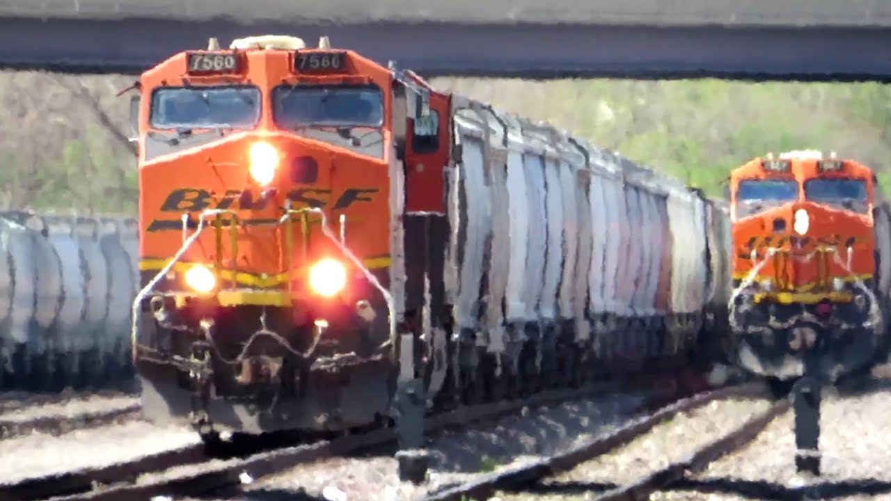 Amazing Railfanning in Downtown St Louis featuring CP Power, BNSF, UP Transfers, and more!