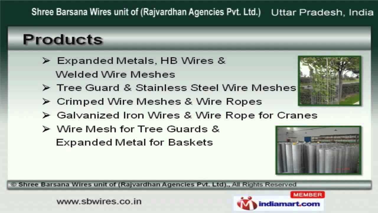 Crimped Wire Mesh by Shree Barsana Wires unit of (Rajvardhan Agencies Pvt. Ltd), Kanpur