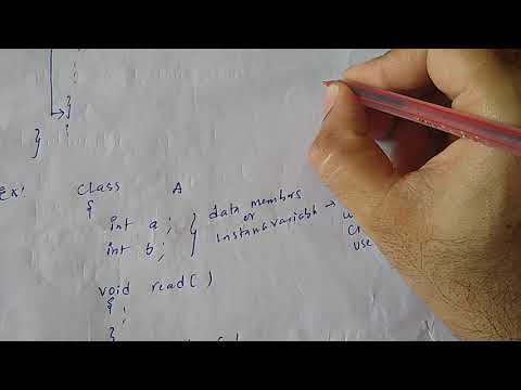 Alternative array declaration and fundamentals of class