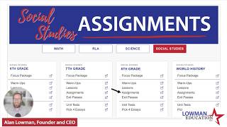 Social Studies Assignments Preview | TEKS-Aligned Practice | Lowman Education