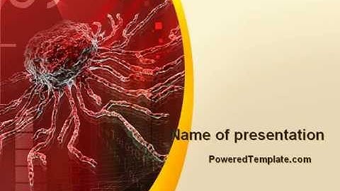 Artificial Nerve Center PowerPoint Template by PoweredTemplate.com