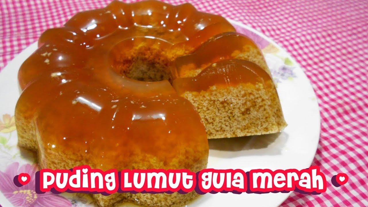 Resep Puding Lumut Gula Merah