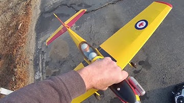 RC Plane Kit Build No. 5 Maiden Flight running an OS Max 10 FP