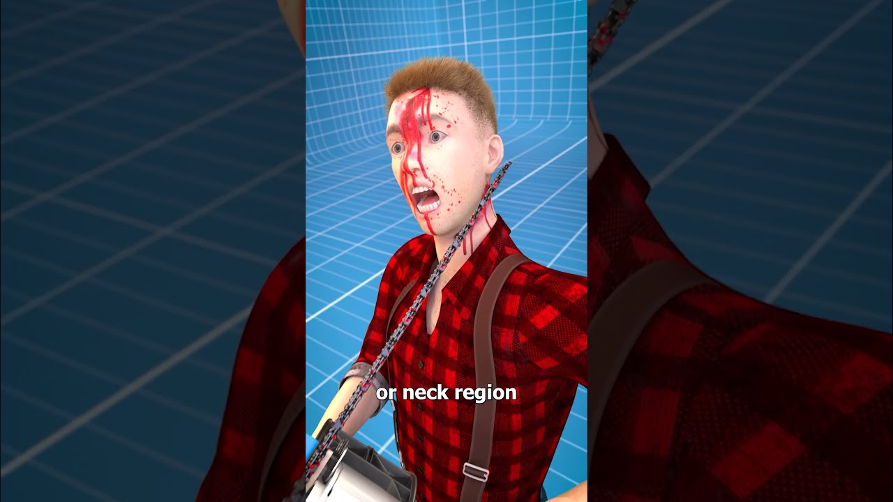 How Chainsaw Kickback Works 😬