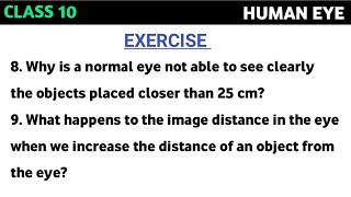 Why is a normal eye not able to see clearly the objects placed closer than 25 cm @edulover123