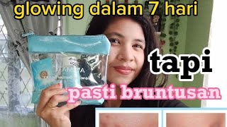 Review animate skin barier series 2 bulan pemakaian animate glowing barier animate warna biru