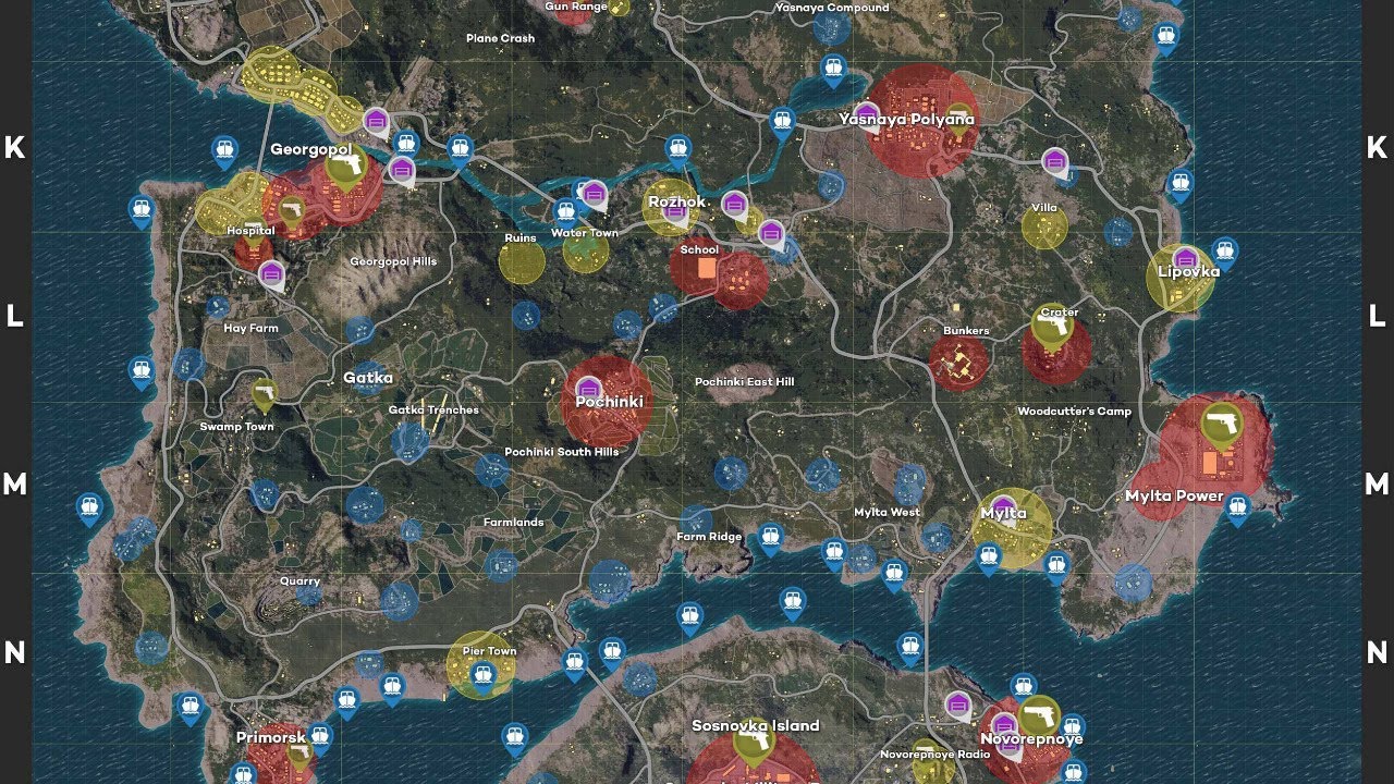 Pubg maps loot фото 34