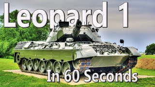 Everything You Need to Know About the Leopard 1 MBT in 60 Seconds | #shorts