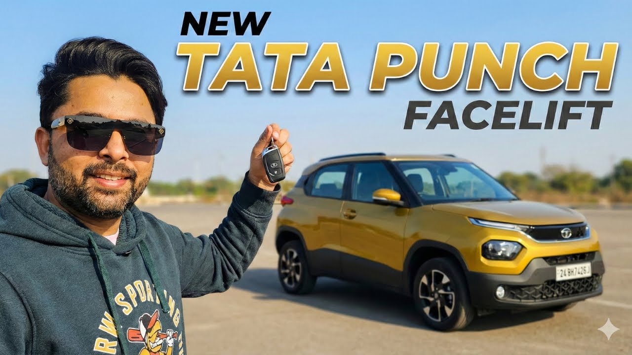 Tata Punch Facelift 2026 🔥 Turbo Engine, 360 Camera & New Interior | First Look | Torquenm.com