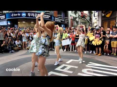 140807 Ladies’ Code 명동 게릴라 라이브1