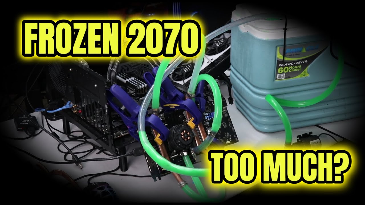 Frozen RTX 2070 Super – Too Much Cold for an OC? - YouTube