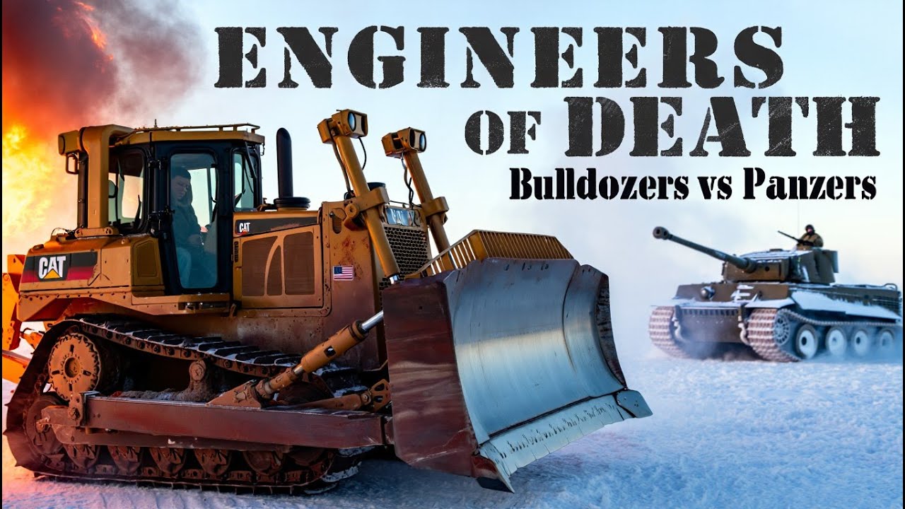 Engineers of Death: How U.S. Bulldozers STOPPED Hitler's Panzer Division | Battle of the Bulge