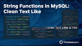 Lesson 8 | String Functions in MySQL | Clean Text Data Like a Pro | Intermediate MySQL Series