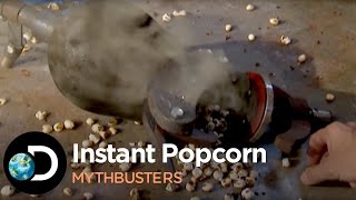How To Make Instant Popcorn | Mythbusters