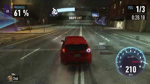 Nfs No Limits Ford Fiesta st test race 1