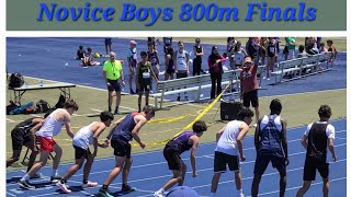 Novice 800m Boys Finals | ROPSSAA Track and Field | May 24th, 2024