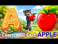 ABCD Phonics Song for Kids | A to Z Alphabet Song | Nursery Rhymes|A for Apple 🍎 B for Ball#abcd#abc