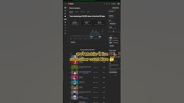 अपने Mobile से live subscriber count kaise dekhe | Live Subscriber kaise dekhe  #shorts #short #live